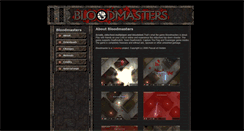 Desktop Screenshot of bloodmasters.com